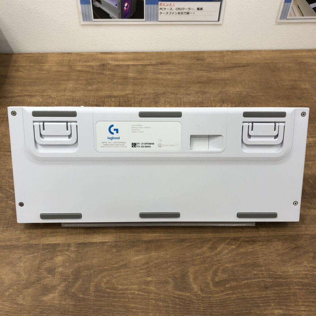 中古 ﾛｼﾞｸｰﾙ G913-TKL-TCWH (無線RGBｹﾞｰﾐﾝｸﾞｷｰﾎﾞｰﾄﾞ) 190650 （335423