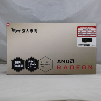 【通販センター】中古  玄人志向 RD-RX6800XT-E16GB/TP 3480034092 