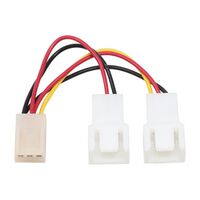 AINEX  CA-084A (ファン用二股電源ケーブル 5cm) 