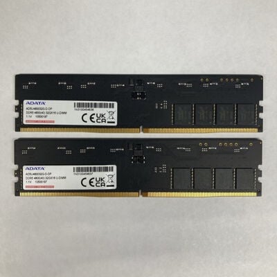 【千葉店】中古  32GB 2枚組(合計64GB) PC5-38400/DDR5-4800 デスクトップ用 190871 