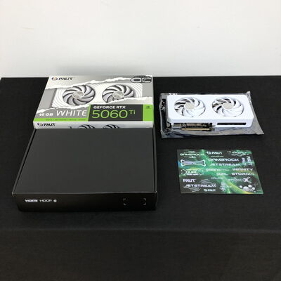 【長野稲里店】中古  Palit NE7506TU19T1-GB2061M (RTX5060Ti WH OC 16G) 5110001061 