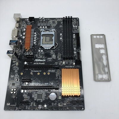【宇都宮鶴田店】中古  ASRock H170 Pro4 (H170 1151 ATX DDR4) 131009 