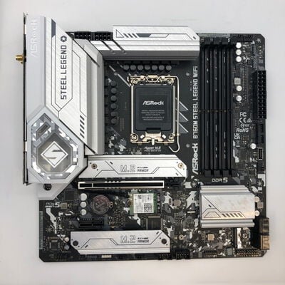 【大分店】中古  ASRock B760M Steel Legend WiFi (B760 mATX DDR5) 4860001083 