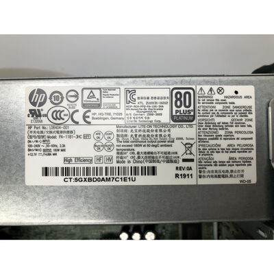 【水戸赤塚店】中古  HP ProDesk 600 G4 SFF(Core i5-8500/8GB/SSD256GB/DVD-MULTI/オンボード/W11P) 4680003660 
