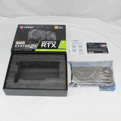 【通販センター】中古  MSI GeForce RTX 3070 VENTUS 2X OC（RTX3070 8GB） 3480034492 