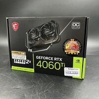 中古  MSI GeForce RTX 4060 Ti VENTUS 2X BLACK 8G OC?(RTX4060Ti 8GB) 158559 
