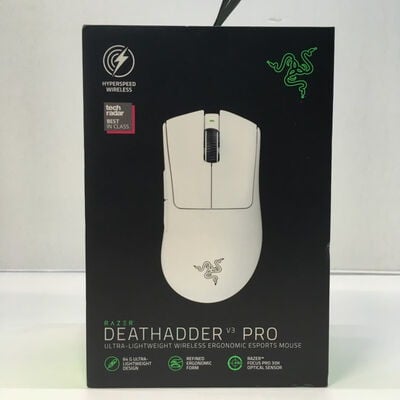 【博多店】中古  Razer DeathAdder V3 Pro White(RZ01-04630200-R3A1) 5160000162 