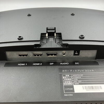 【新潟店】中古  KOORUI 27E6CA(27インチ湾曲/フルHD/180Hz/2H1DP) 3290006807 