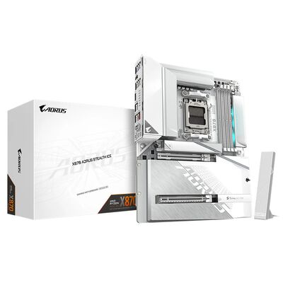 GIGABYTE  X870 A STEALTH ICE (X870 AM5 ATX) 