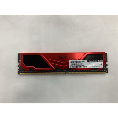 【仙台店】中古  TEAMGROUP TPRD416G3200HC22BK (DDR4 PC4-25600 16GB) 3240009826 