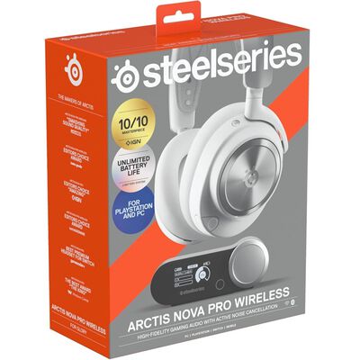 SteelSeries  Arctis Nova Pro Wireless White (61524J) 