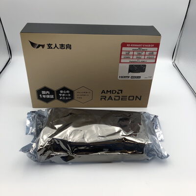 【甲府飯田店】中古  玄人志向 RD-RX9060XT-E16GB/DF (RX9060XT 16G) 179907 