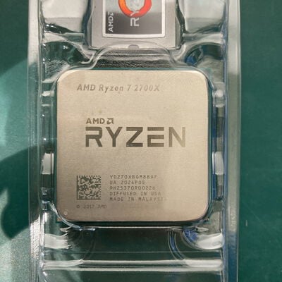 【浦添城間店(沖縄)】中古  AMD Ryzen 7 2700X (AM4/3.7/20M/C8/T16/105W) 137096 