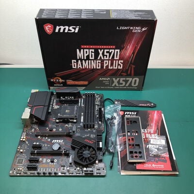 【津ラッツ店】中古  MSI MPG X570 GAMING PLUS (X570 AM4 ATX DDR4) 140050 