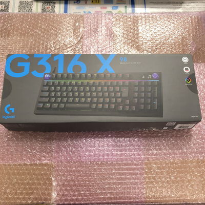 【宮崎恒久店】中古  ﾛｼﾞｸｰﾙ G316X-98-LNBK (有線 ｹﾞｰﾐﾝｸﾞｷｰﾎﾞｰﾄﾞ) 5160001120 