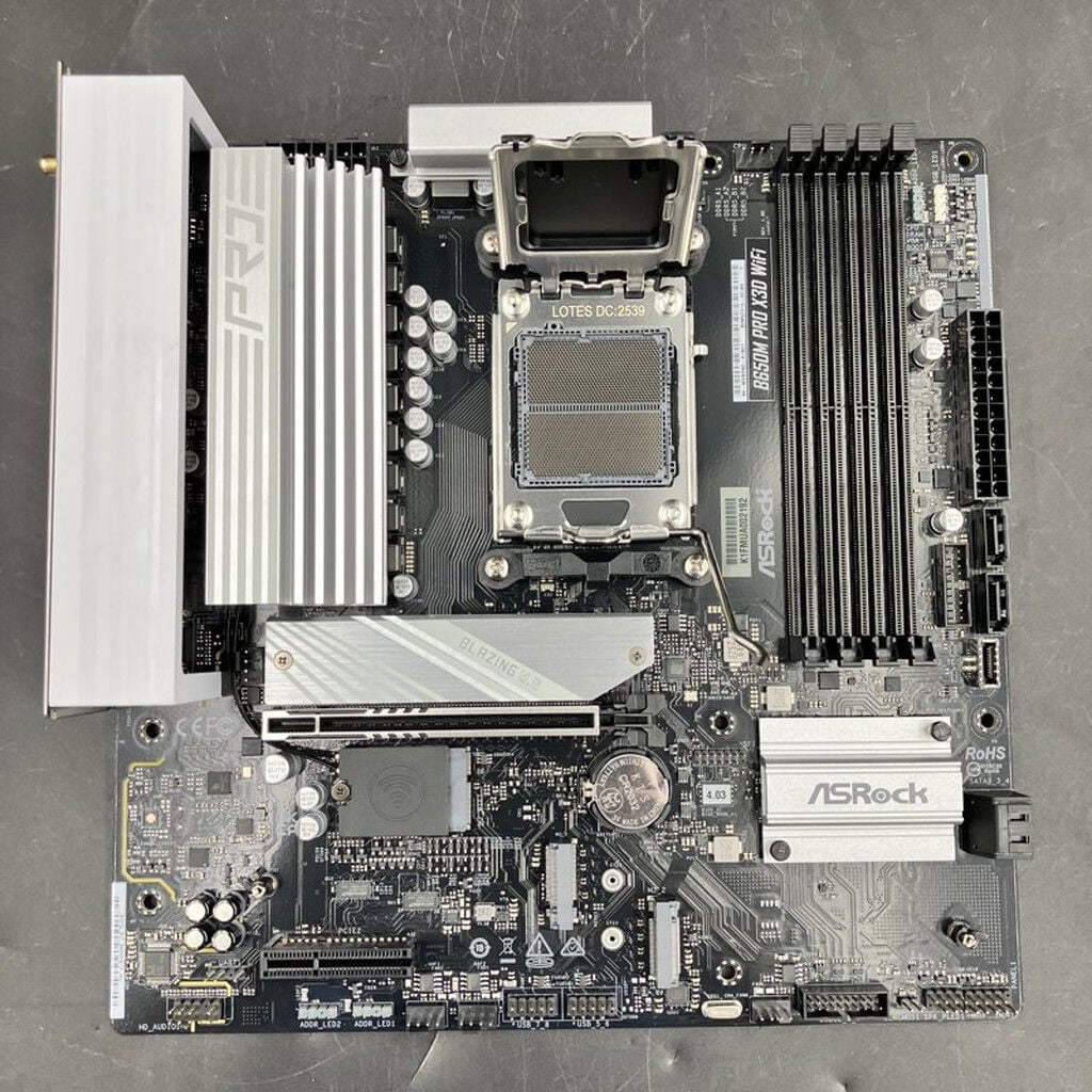 中古 ASRock B650M Pro X3D WiFi (B650 AM5 mATX DDR5) 3120024391