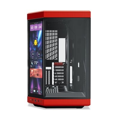 HYTE  Y70 Touch Infinite Black/Cherry (E-ATX ガラス ブラック/チェリー) 