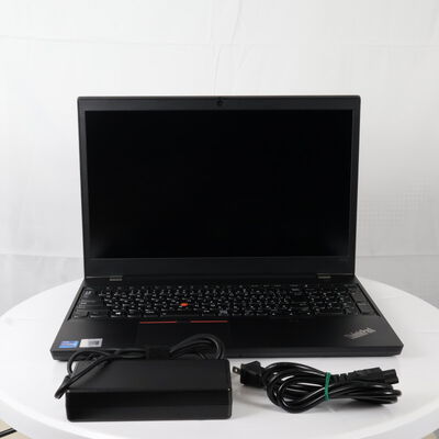 【通販センター】中古  Lenovo ThinkPad P15v Gen 2 21A9CTO1WW(Intel Core i7 11800H/32GB DDR4 (PC4)/SSD512GB/なし/NVIDIA T1200 Laptop GPU 4GB/15.6/1920x1080/Wi-Fi/W11H64 MAR) 199303 