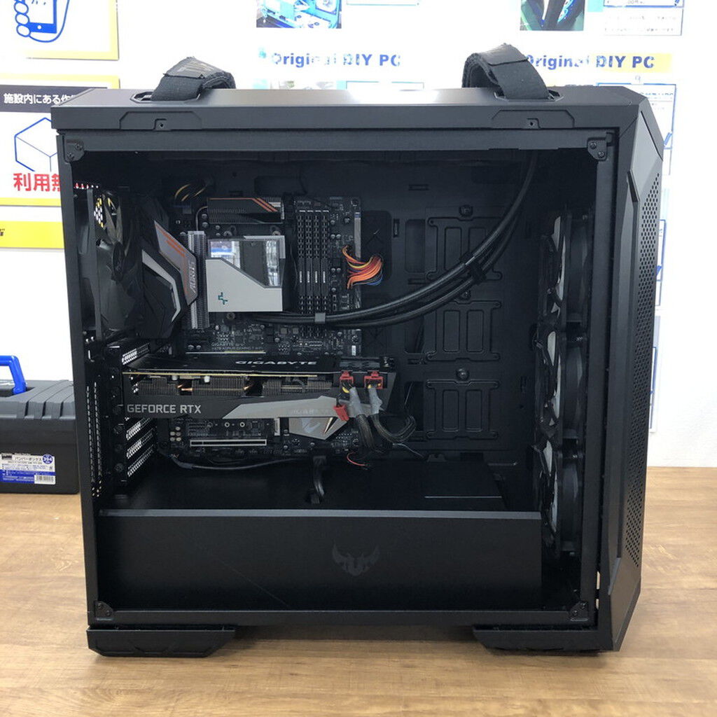 中古 original 自作PC (Ryzen9 5900X/64GB/SSD 1TB/RTX3070/WLAN