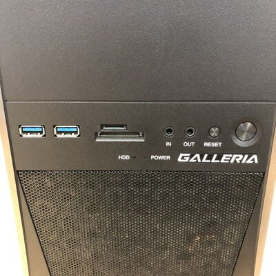 【宮崎恒久店】中古  THIRDWAVE GALLERIA (Intel Core i7 8700 3.20GHz/16GB/SSD1TB/なし/NVIDIA GeForce RTX2080/W11H64 MAR) 1000804270 185122 