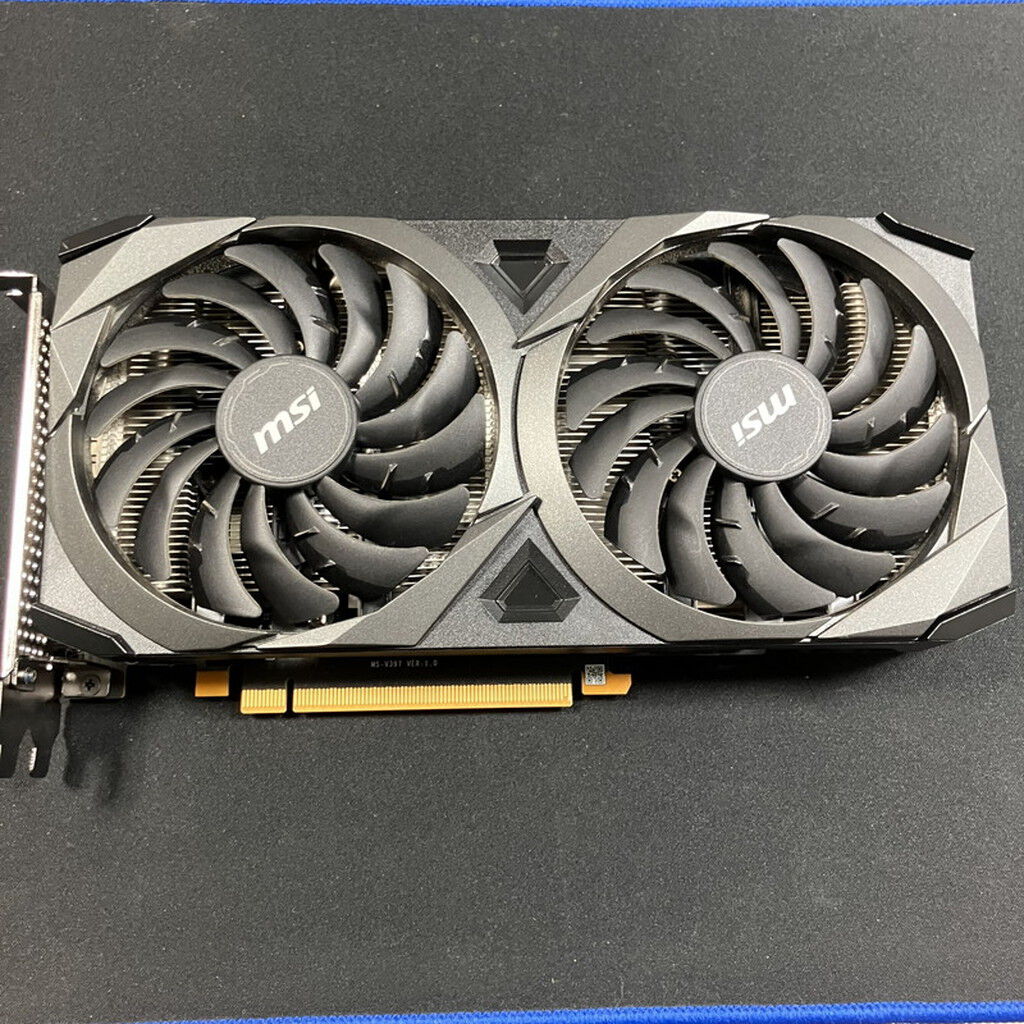 中古 MSI GeForce RTX 3060 Ti VENTUS 2X OCV1 LHR (RTX3060Ti 8GB