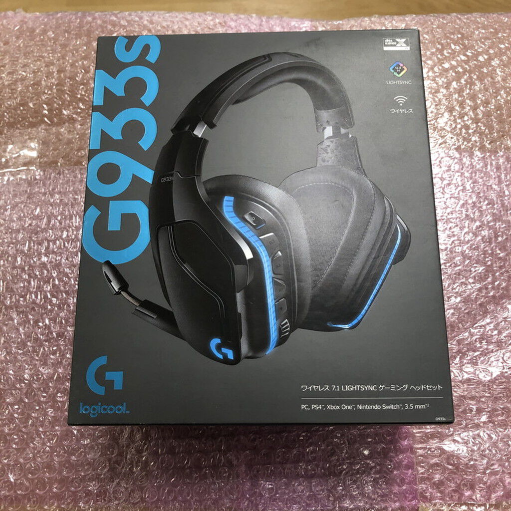 中古 ﾛｼﾞｸｰﾙ G933s (ﾜｲﾔﾚｽ7.1chｹﾞｰﾐﾝｸﾞﾍｯﾄﾞｾｯﾄ) 197237 （384294