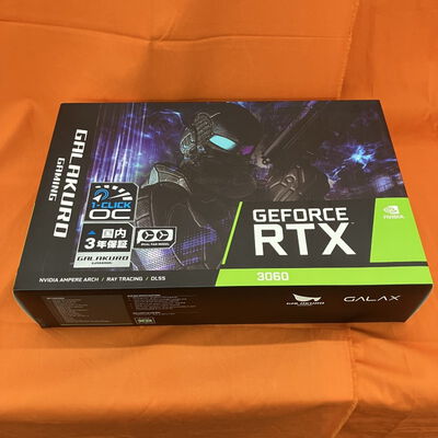 【なんば店】中古  玄人志向 GG-RTX3060-E12GB/OC/DF (RTX3060 12GB) 144779 