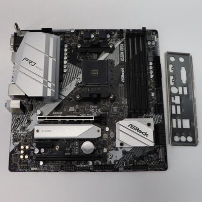 【札幌店】中古  ASRock B550M Pro4 (B550 AM4 mATX DDR4) 142938 