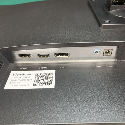 【広島店】中古  Viewsonic VX2728J2-2K-7 (27"W 2H1DP 240Hz WQHD) 3320004968 