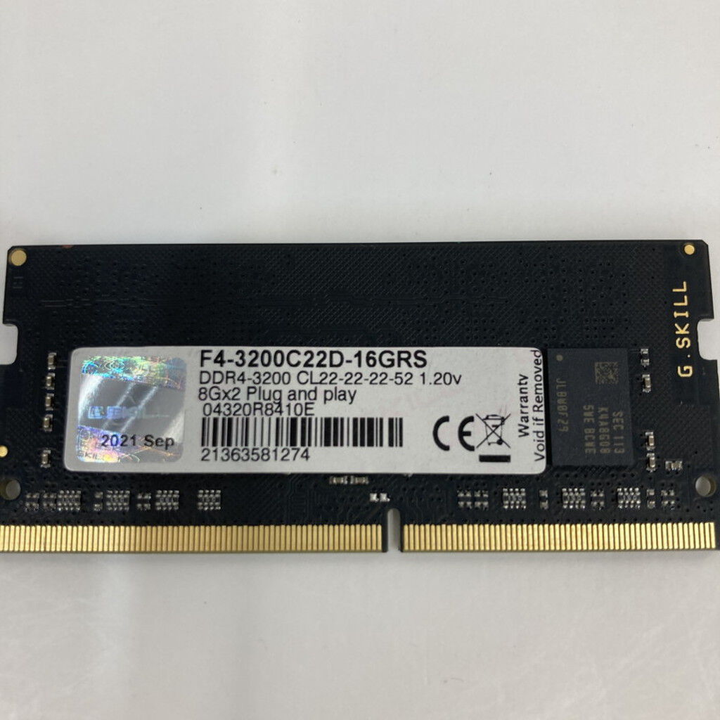 中古 PC4-25600 8GB ノート用 158771 （319478） ｜ パソコン通販の