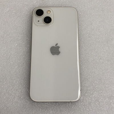 【甲府飯田店】中古  【au版SIMフリー】Apple iPhone13 6.1インチ 128GB (スターライト) MLND3J/A 147331 