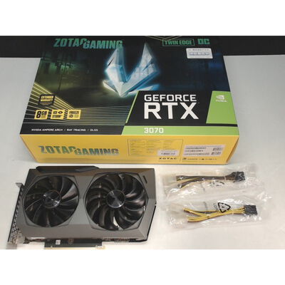 【前橋ｲﾝﾀｰｱｶﾏﾙ店】中古  ZOTAC GAMING GeForce RTX 3070 Twin Edge OC ZT-A30700H-10P (RTX3070 8G) 143904 