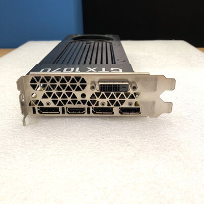 【甲府飯田店】中古  ZOTAC ZT-P10700J-10B(GTX1070 8G GDR5) 4720002524 