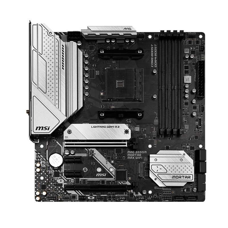MSI MAG B550M MORTAR MAX WIFI (B550 AM4 MicroATX) ドスパラ