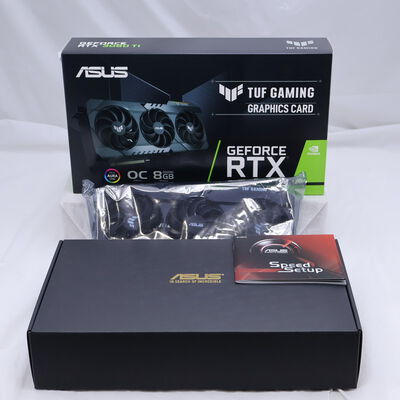 【通販センター】中古  ASUS TUF-RTX3060TI-O8G-GAMING（RTX3060Ti 8GB） 3480041662 