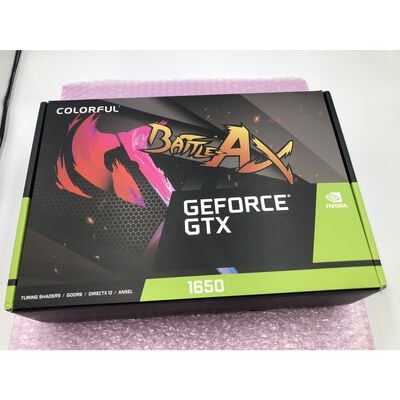【水戸赤塚店】中古  COLORFUL GTX1650 BATTLE AX 4GB GDDR6 4680002707 
