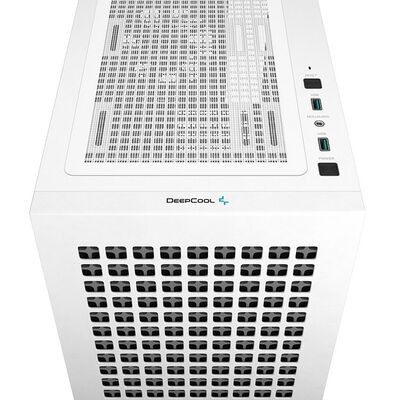 DEEPCOOL  CH370 WH R-CH370-WHNAM1-G-1 (MicroATX ガラス ホワイト) 