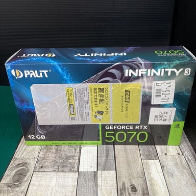 【広島店】中古  Palit NE75070019K9-GB2050S (RTX5070 Infinity 3) 3320004903 