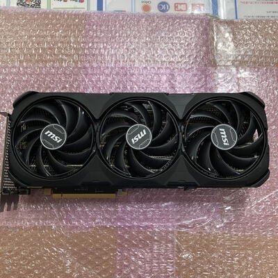 【宮崎恒久店】中古  MSI GeForce RTX 4070 SUPER 16G VENTUS 3X BLACK OC (RTX4070Ti SUPER 16GB) 5160001023 