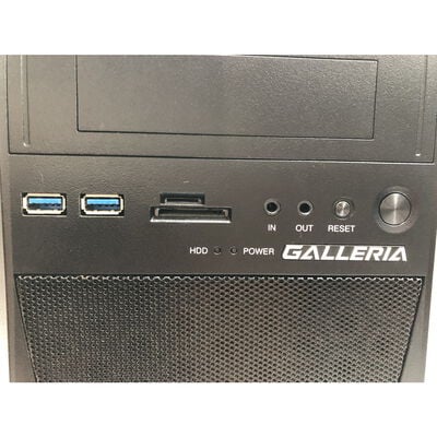 【水戸赤塚店】中古  GALLERIA XT(i7 8700/16GB/SSD500GB/BD-RE/GTX1060/W11H) 4680003765 