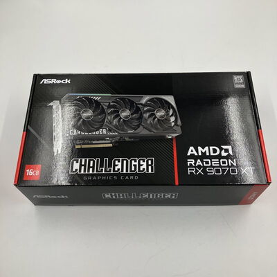 【なんば店】中古  ASRock AMD Radeon RX 9070 XT Challenger 16GB (RX9070XT CL 16G) 201408 