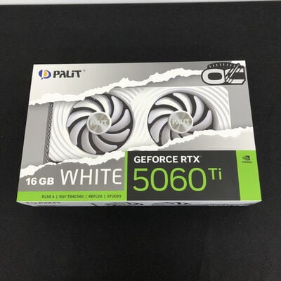 【長野稲里店】中古  Palit NE7506TU19T1-GB2061M (RTX5060Ti WH OC 16G) 5110001061 