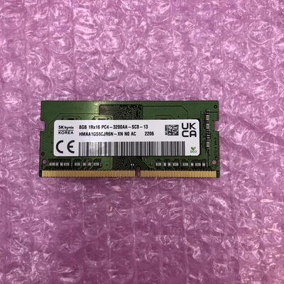 【福井日之出店】中古  PC4-25600 8GB ノート用 158771 