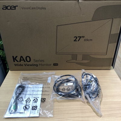 【甲府飯田店】中古  Acer KA270HAbmidx 27インチ(1920&times;1080)75Hz 4720002027 