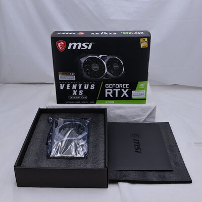 【通販センター】中古  MSI GeForce RTX 2060 VENTUS XS 6G OC（RTX2060 6GB） 3480042131 
