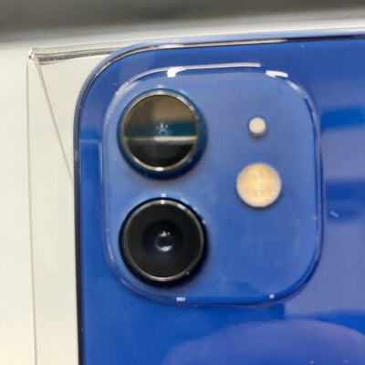 【熊本浜線店】中古  【SIMロック解除済み】【au】Apple iPhone12 6.1インチ 128GB (ブルー) MGHX3J/A 155545 