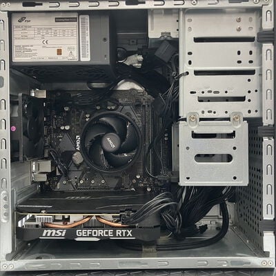 【新潟店】中古  ユニットコム IStDXi-M1B4-AR535-RWSSB(Ryzen 5 3500/16GB/SSD500GB/DVD-MULTI/RTX2060 SUPER 8GB/W11H) 3290006965 