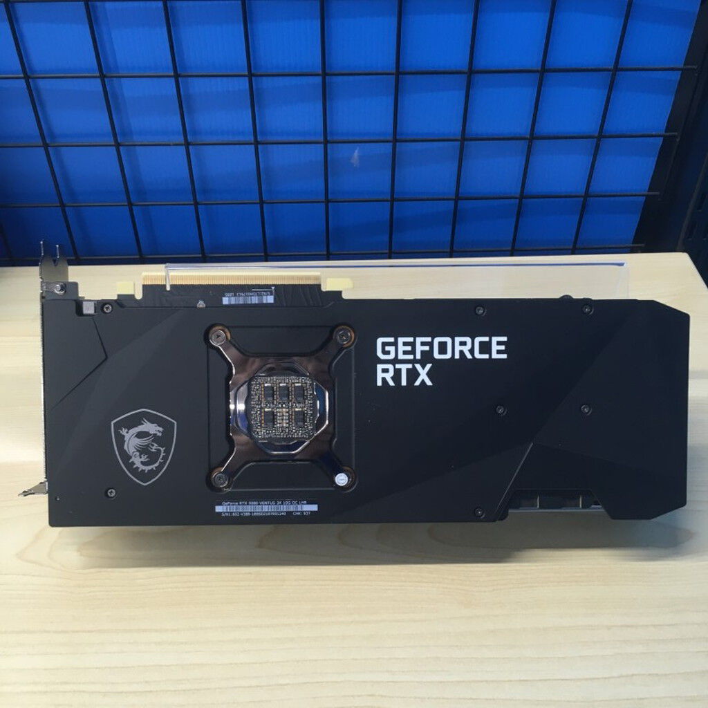 中古 MSI GeForce RTX 3080 VENTUS 3X 10G OC LHR (RTX3080 10G