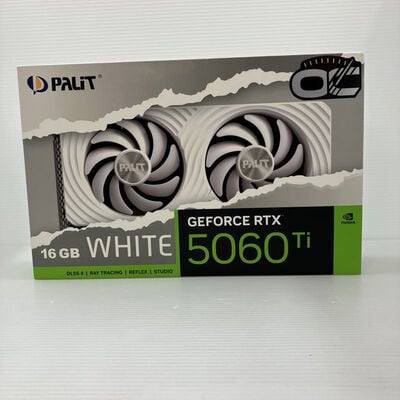 【秋葉原本店】中古  Palit NE7506TU19T1-GB2061M (RTX5060Ti WH OC 16GB) 188953 