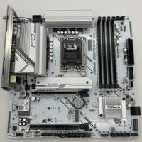 中古  ASRock B760M Pro RS WiFi White(B760 1700 mATX DDR5) 5280001929 